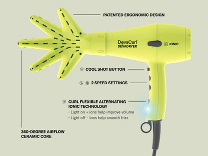 Deva Comb Deva DevaDryer & DevaFuser Combo Pack - Image Beauty