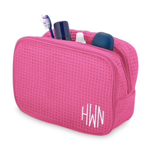 Harry Koenig Pink Weave Cosmetic BagCosmetic AccessoriesHARRY KOENIG