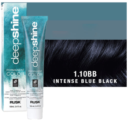 Rusk DeepShine Pure Pigments Hair ColorHair ColorRUSKShade: 1.10Bb Intense Blue Black
