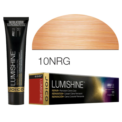 Joico Lumishine Permanent Creme Hair ColorHair ColorJOICOColor: 10NRG Natural Red Gold Lightest Blonde
