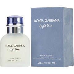 Dolce And Gabbana Light Blue Men`s Eau De Toilette Spray 1.3 oz.