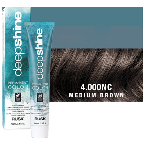 Rusk DeepShine Pure Pigments Hair ColorHair ColorRUSKShade: 4.000Nc Medium Brown