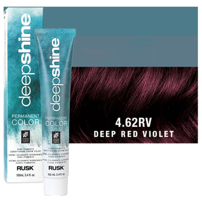 Rusk DeepShine Pure Pigments Hair ColorHair ColorRUSKShade: 4.62Rv Deep Red Violet