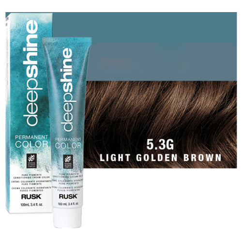 Rusk DeepShine Pure Pigments Hair ColorHair ColorRUSKShade: 5.3G Light Golden Brown