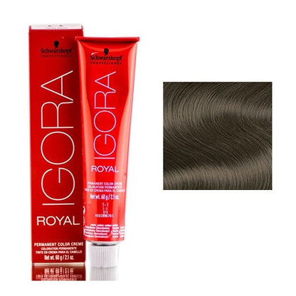 Schwarzkopf Igora Royal Permanent Creme Hair ColorHair ColorSCHWARZKOPFColor: 5-4 Light Beige Brown