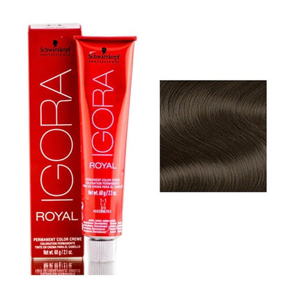 Schwarzkopf Igora Royal Permanent Creme Hair ColorHair ColorSCHWARZKOPFColor: 5-5 Light Gold Brown