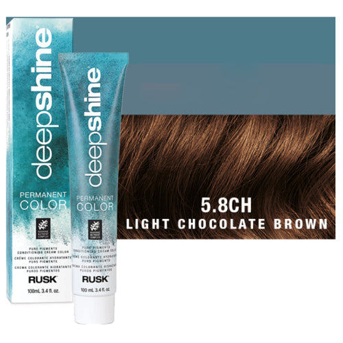 Rusk DeepShine Pure Pigments Hair ColorHair ColorRUSKShade: 5.8CH Light Chocolate Brown