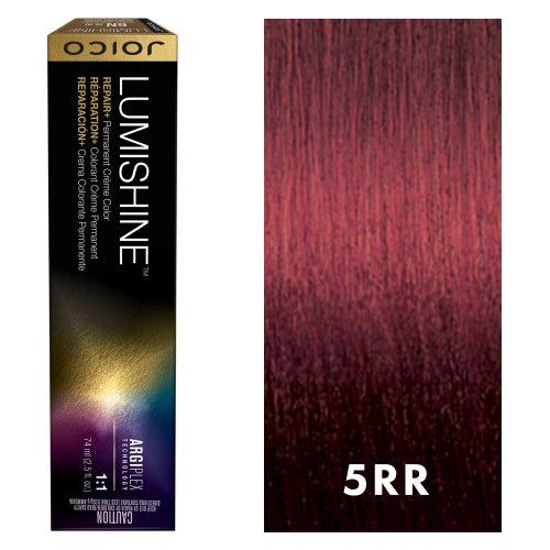Joico Lumishine Permanent Creme Hair ColorHair ColorJOICOColor: 5RR Red Red Light Brown
