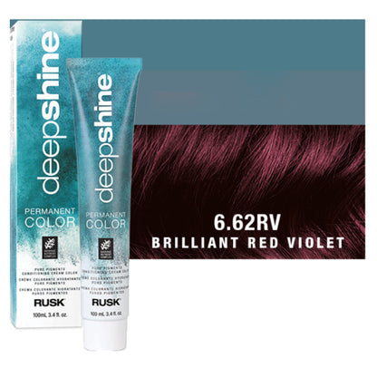 Rusk DeepShine Pure Pigments Hair ColorHair ColorRUSKShade: 6.62RV Brilliant Red Violet