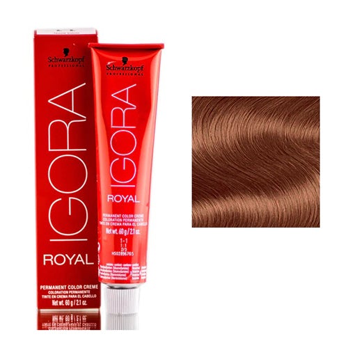 Schwarzkopf Igora Royal Permanent Creme Hair ColorHair ColorSCHWARZKOPFColor: 6-77 Dark Blonde Coper Extra