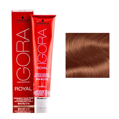 Schwarzkopf Igora Royal Permanent Creme Hair ColorHair ColorSCHWARZKOPFColor: 6-77 Dark Blonde Coper Extra