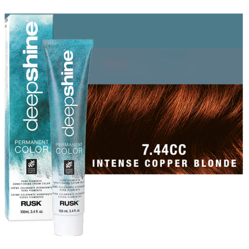 Rusk DeepShine Pure Pigments Hair ColorHair ColorRUSKShade: 7.44CC Intense Copper Blonde
