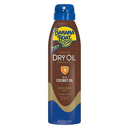Banana Boat Ultra Mist Dry Oil 6 ozSun CareBANANA BOATSize: SPF 8