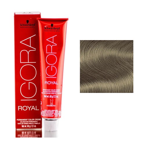 Schwarzkopf Igora Royal Permanent Creme Hair ColorHair ColorSCHWARZKOPFColor: 8-1 Light Ash Blonde