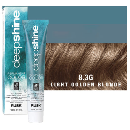 Rusk DeepShine Pure Pigments Hair ColorHair ColorRUSKShade: 8.3G Light Golden Blonde