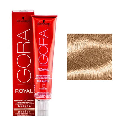 Schwarzkopf Igora Royal Permanent Creme Hair ColorHair ColorSCHWARZKOPFColor: 8-55 Light Blonde Gold Extra