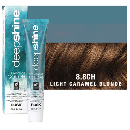 Rusk DeepShine Pure Pigments Hair ColorHair ColorRUSKShade: 8.8CH Light Caramel Blonde