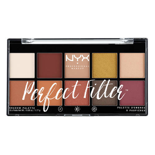 NYX Professional Perfect Filter Shadow PaletteEyeshadowNYX PROFESSIONALColor: Rustic Antique