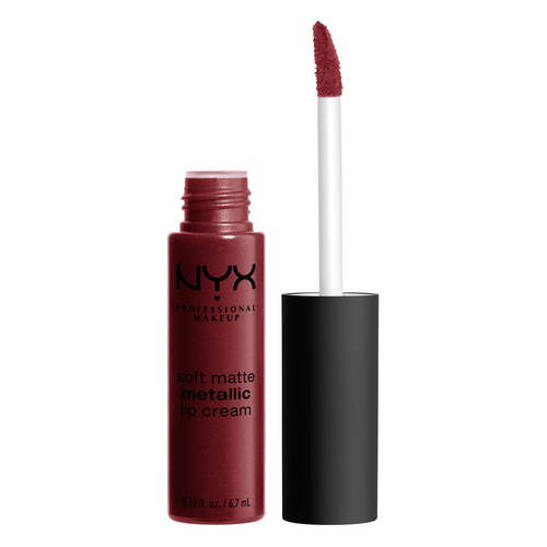 NYX Professional Soft Matte Metallic Lip CreamLip ColorNYX PROFESSIONALColor: Budapest