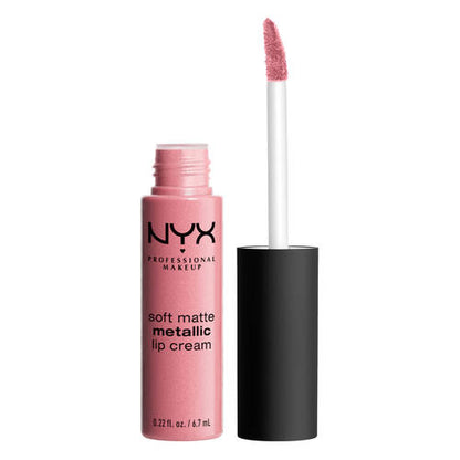 NYX Professional Soft Matte Metallic Lip CreamLip ColorNYX PROFESSIONALColor: Milan