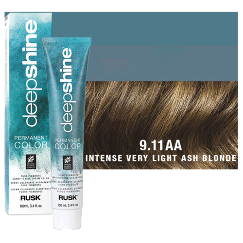 Rusk DeepShine Pure Pigments Hair ColorHair ColorRUSKShade: 9.11Aa Intense Very Light Ash