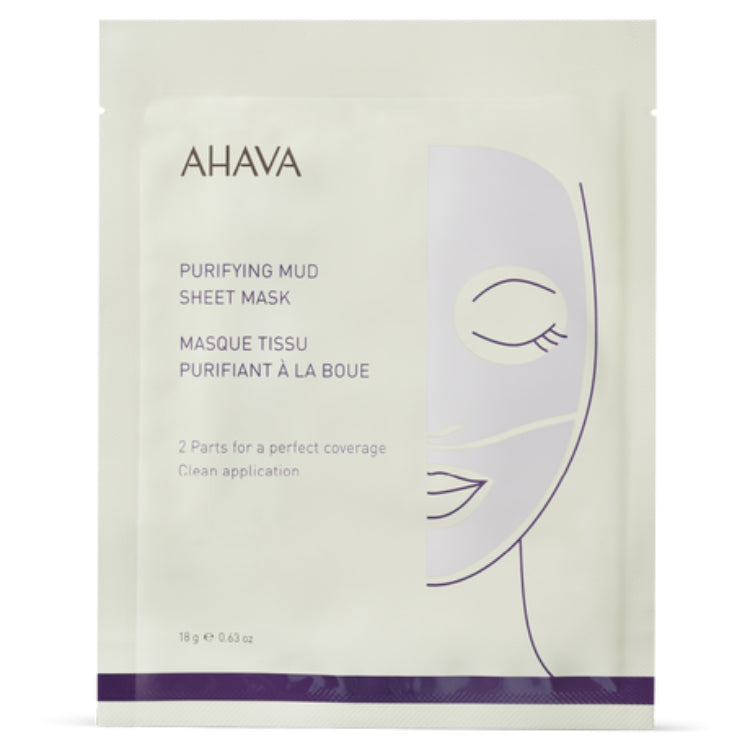 Ahava Purifying Mud Sheet MaskAHAVASize: 6 pack