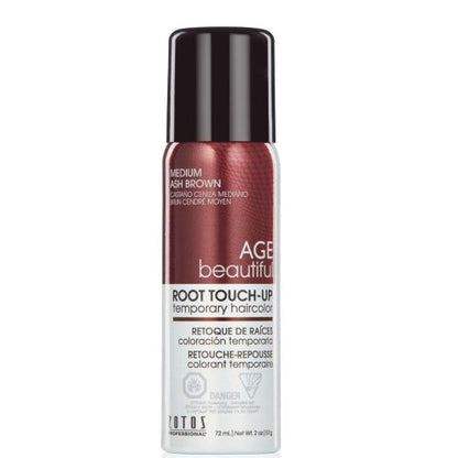 Age Beautiful Root Touch-Up Spray 2 ozHair ColorAGE BEAUTIFULColor: Medium Ash Brown