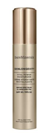 Bare Minerals Skinlongevity Vital Power Moisturizer Broad Spectrum SPF 30Sun CareBARE MINERALS