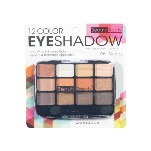 Beauty Treats 12 Color Eyeshadow KitEyeshadowBEAUTY TREATSColor: Nudes