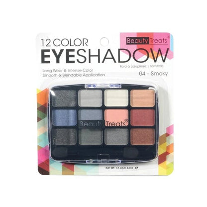 Beauty Treats 12 Color Eyeshadow KitEyeshadowBEAUTY TREATSColor: Smoky