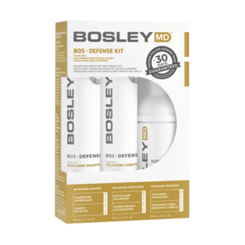 Bosley BosDefense Starter Kit 3 PieceHair ShampooBOSLEY