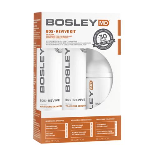 Bosley BosRevive Color-Safe Starter Kit 3 PieceHair ShampooBOSLEY