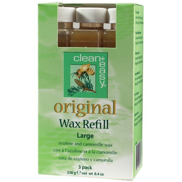 Clean And Easy Original Large Wax Refill 3pkHair RemovalCLEAN AND EASY
