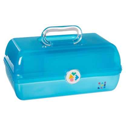 Caboodle On The Go Girl Retro CaseCosmetic AccessoriesCABOODLEColor: Jelly Sparkle Robins Egg