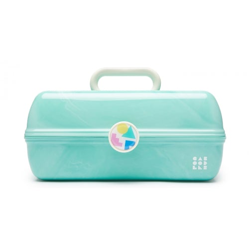 Caboodle On The Go Girl Retro CaseCosmetic AccessoriesCABOODLEColor: Marble Turquoise