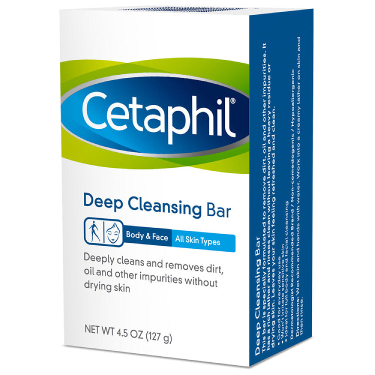 Cetaphil Deep Cleansing Bar 4.5 OzBody CareCETAPHIL