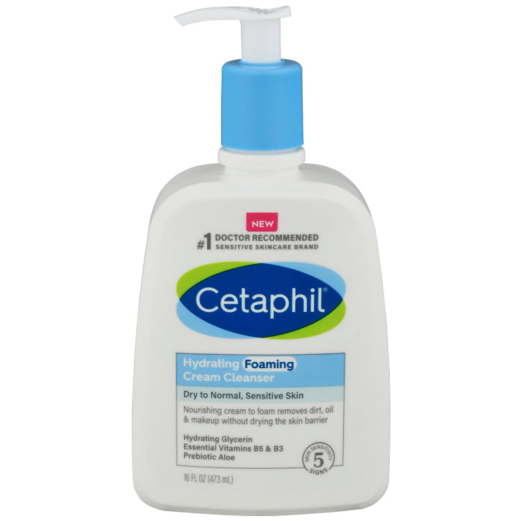 Cetaphil Hydrating Foaming Cream CleanserCETAPHILSize: 16 oz