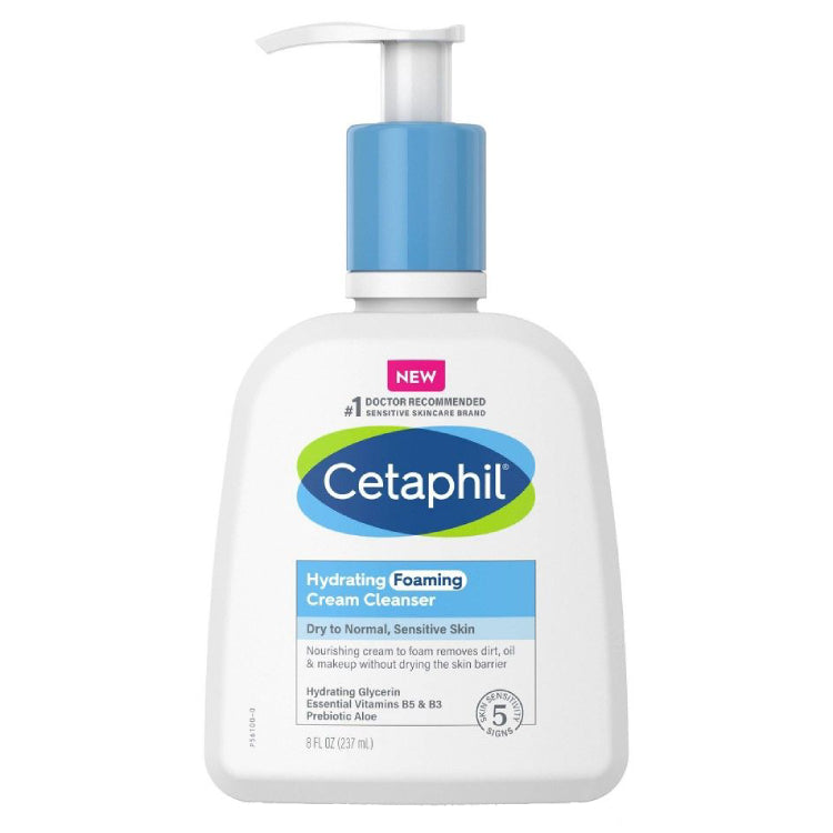 Cetaphil Hydrating Foaming Cream CleanserCETAPHILSize: 8 oz