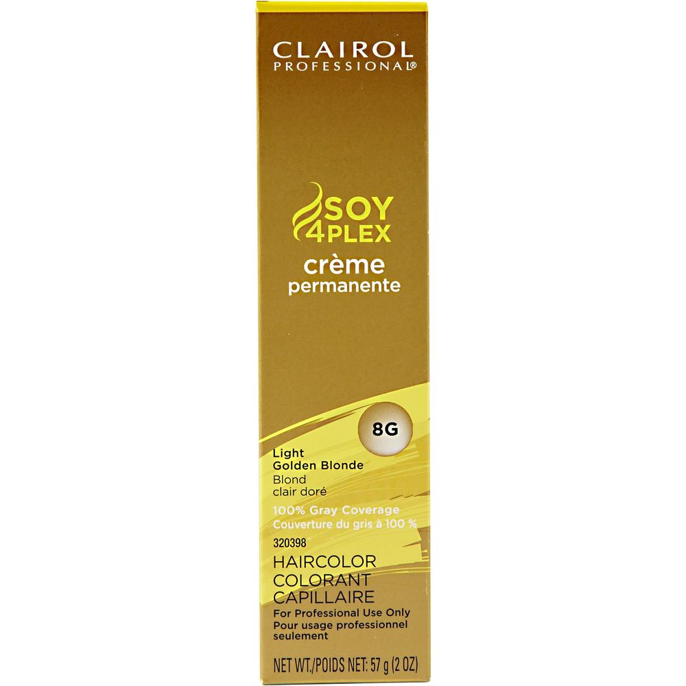 Clairol Premium Creme Hair ColorHair ColorCLAIROLShade: 8G Light Golden Blonde