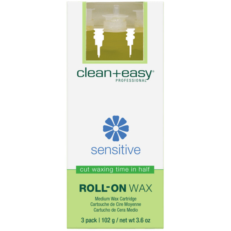 Clean and Easy Medium Sensitive Wax Refill 3 pkHair RemovalCLEAN AND EASY