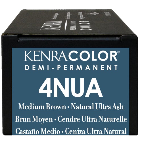 Kenra Demi Hair ColorHair ColorKENRAColor: 4NUA Medium Brown Natural Ultra Ash