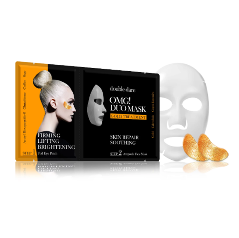 Double Dare OMG! Duo MaskSkin CareDOUBLE DAREColor: Gold Therapy