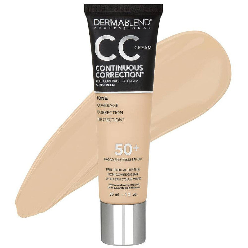 Dermablend Continuous Correction CC Cream SPF50FoundationDERMABLENDColor: Light 1