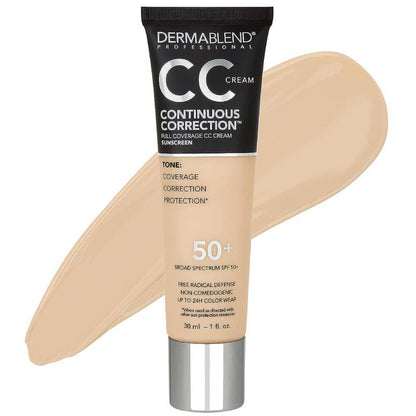 Dermablend Continuous Correction CC Cream SPF50FoundationDERMABLENDColor: Light 1
