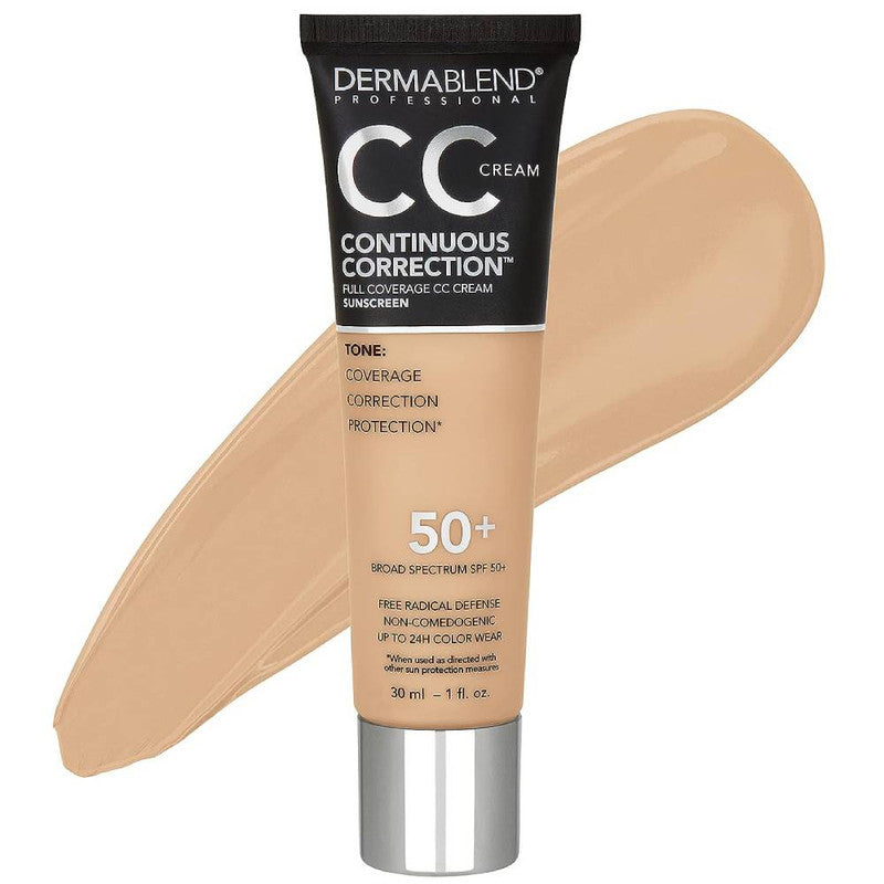 Dermablend Continuous Correction CC Cream SPF50FoundationDERMABLENDColor: Light to Medium