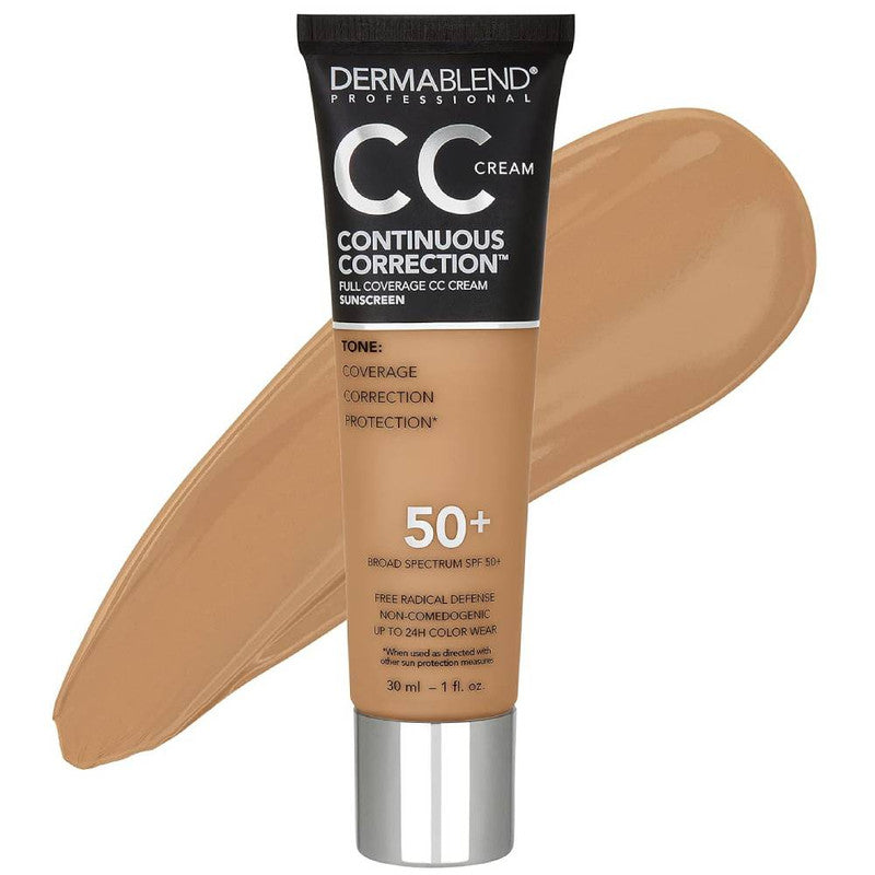 Dermablend Continuous Correction CC Cream SPF50FoundationDERMABLENDColor: Medium to Tan