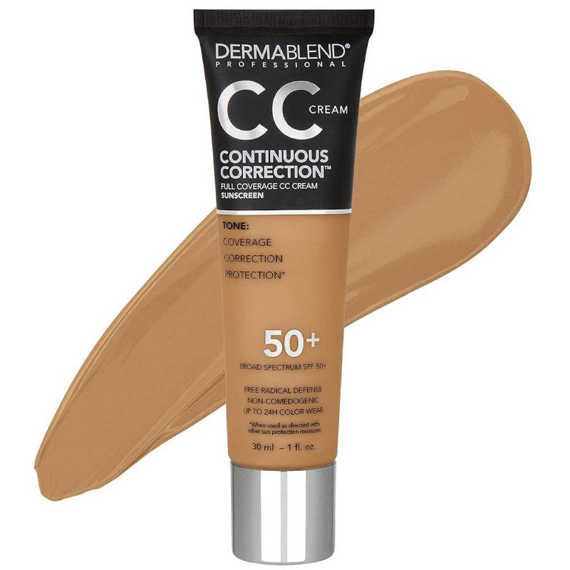 Dermablend Continuous Correction CC Cream SPF50FoundationDERMABLENDColor: Tan 1