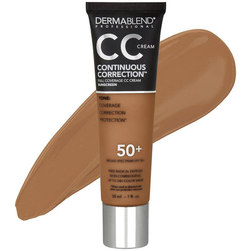 Dermablend Continuous Correction CC Cream SPF50FoundationDERMABLENDColor: Tan 3