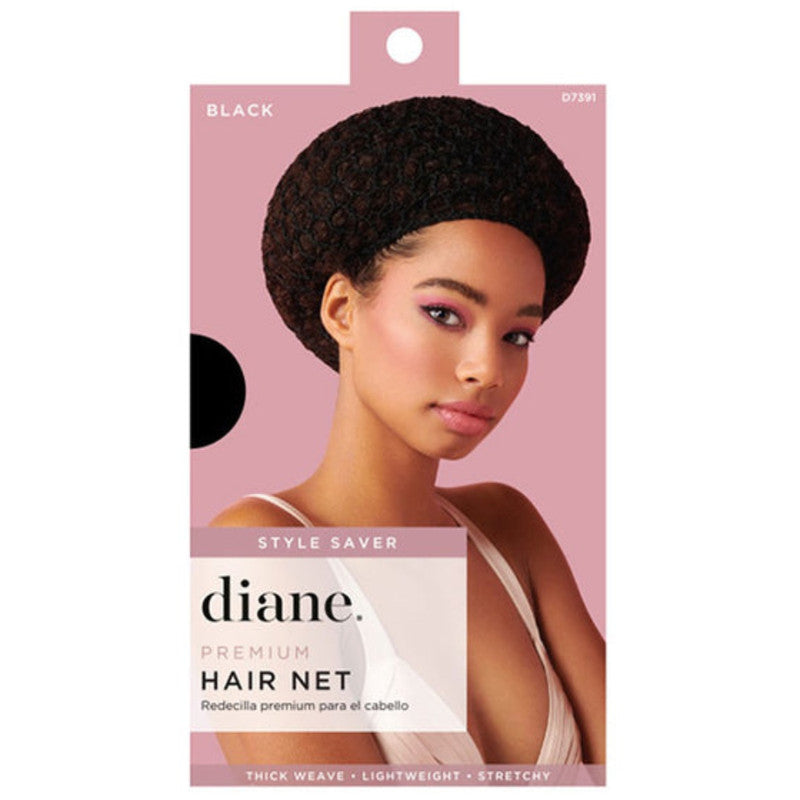 Diane Premium Hair Net-BlackHair CareDIANE
