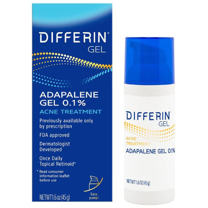Differin 0.1% Adapalene Treatment GelDIFFERINSize: 1.6 oz (Tube)
